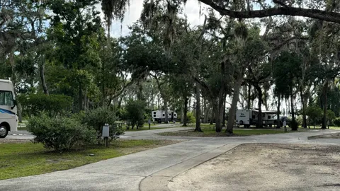 Club Deluxe - 50 AMP - Concrete Pull Through RV Site — image 1 of 2