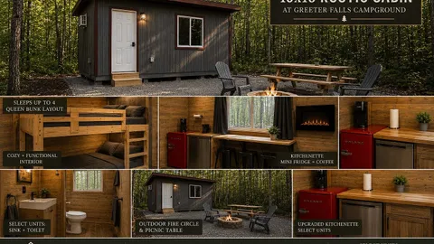 Area C Lodging: Furnished Standard Cabin - 16' x 10' — image 4 of 4