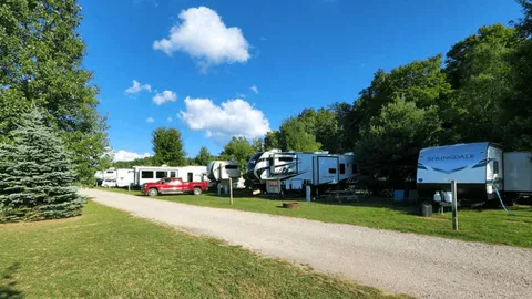 Full Hook-Up Wooded Back-In RV Site — image 1 of 1