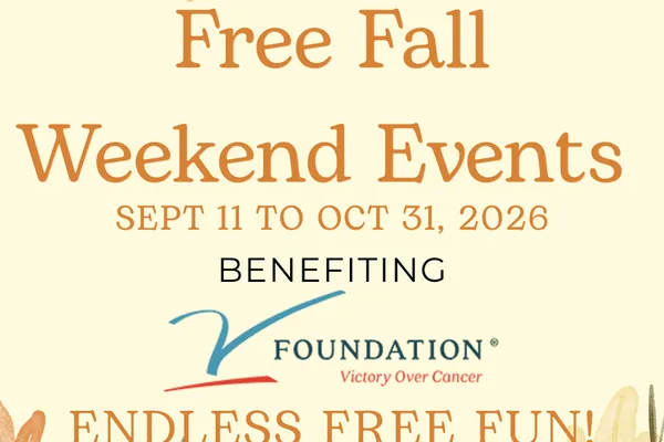 Free Fall Weekend Events Series