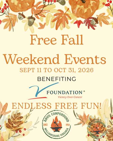 Free Fall Weekend Events Series