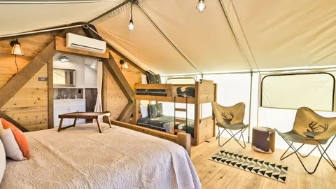 Safari Luxury Tent - King + Bunk — image 2 of 9