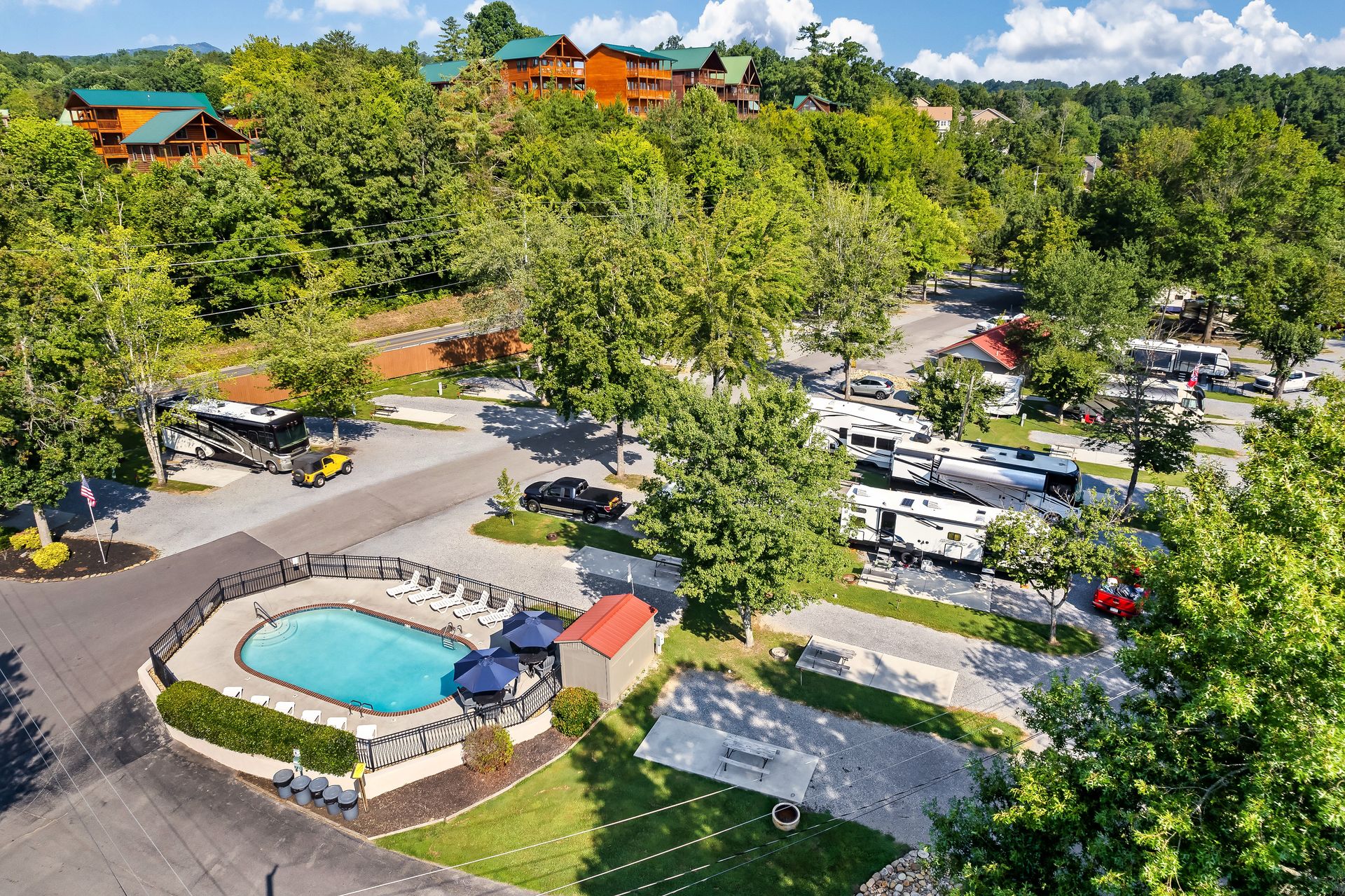 Creekside RV Park, Pigeon Forge, Tennessee