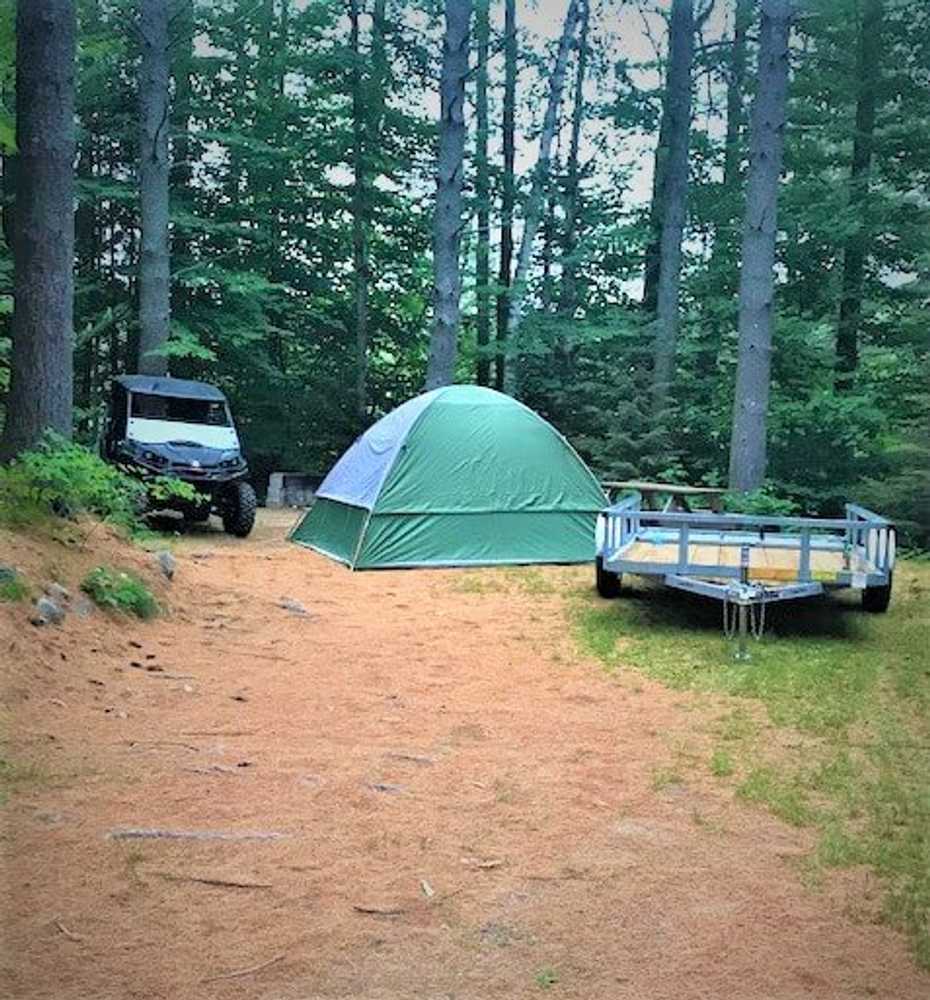 Primitive Tent Site + Water