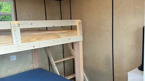 Hut 3 - 1 Queen, 1 Double beds, Bunkbeds (No Bedding Included) — image 2 of 3