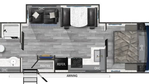 Set RV By PINE KNOLL T01 / (Refundable Security Deposit Included in Avg. Nightly Rate) — image 3 of 3