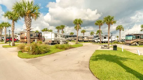 Premium Full Hookup Pull Through RV Site — image 1 of 3