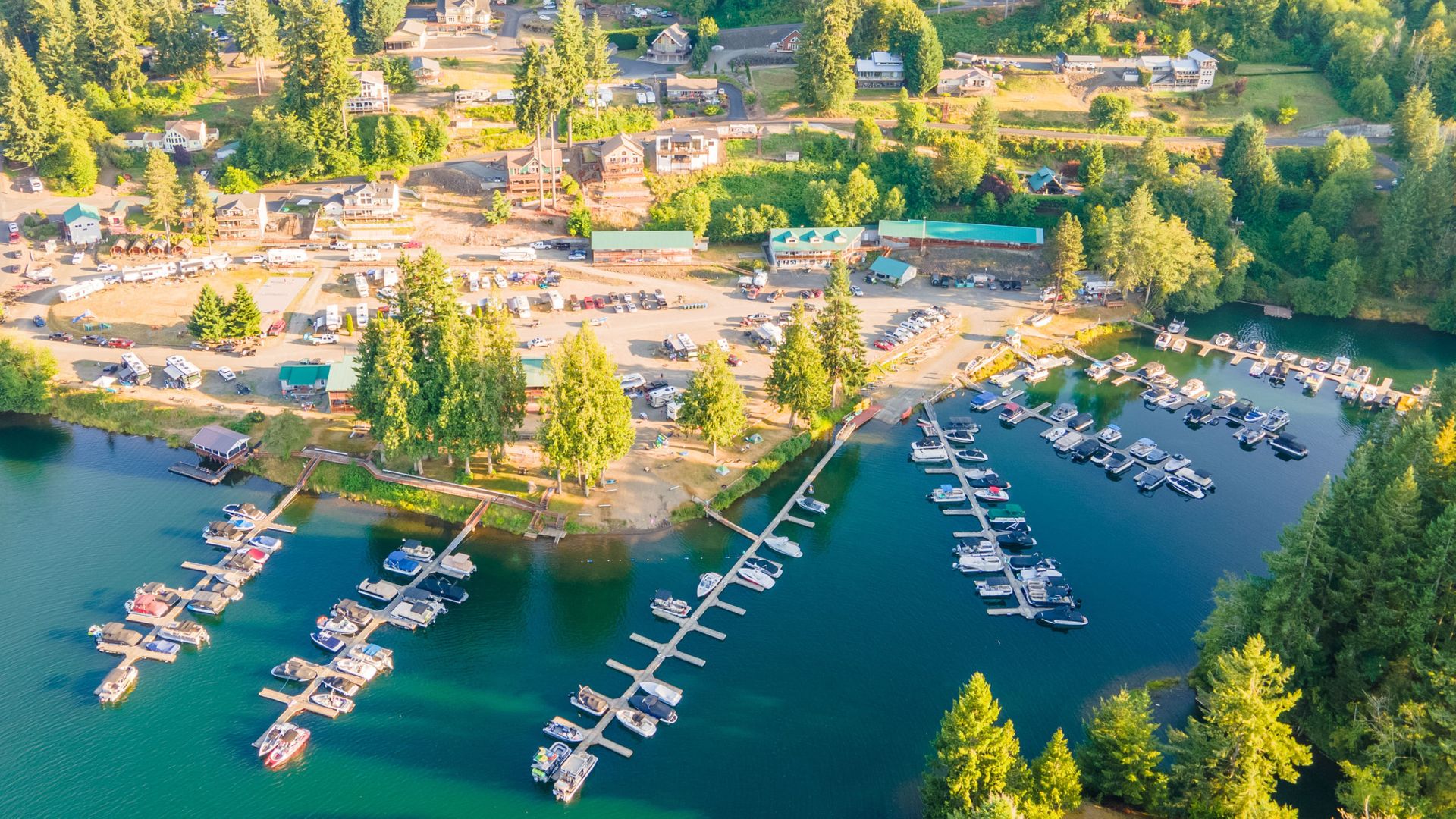 Lake Mayfield Resort & Marina, Mossyrock, Washington