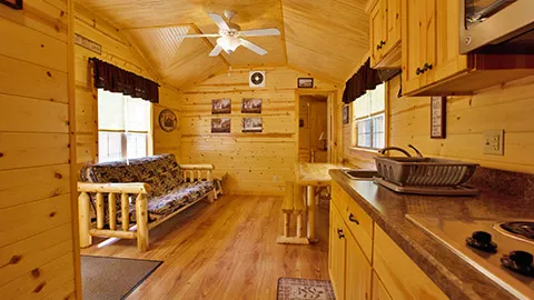 Two-Bedroom Log Cabin — image 2 of 9