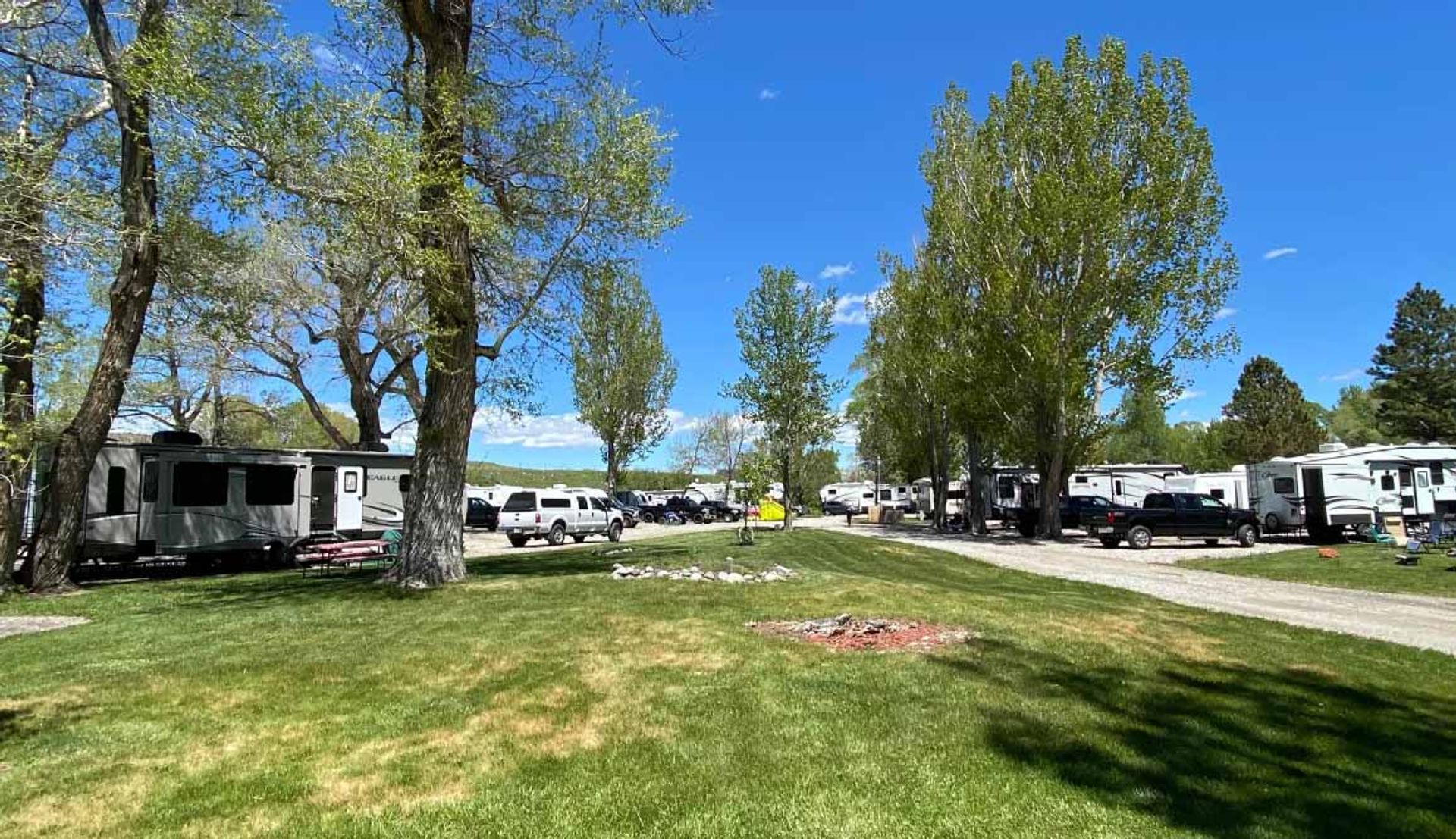 Spring Creek Campground, Big Timber, Montana