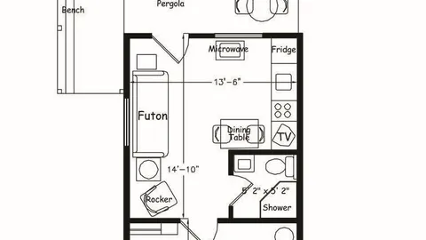 Cabin 08 Premium 1-Bedroom — image 4 of 4