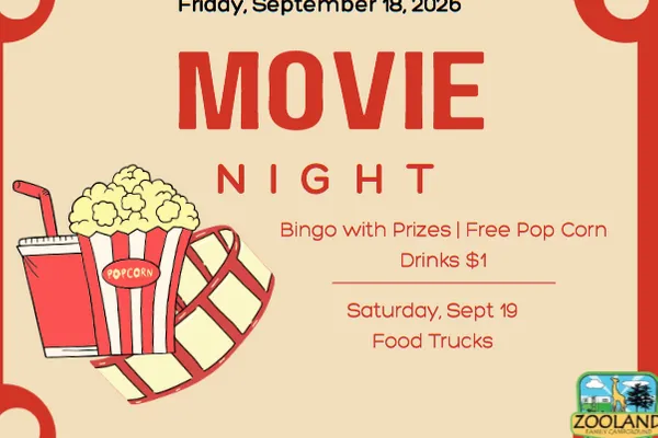 🎬🍿 MOVIE NIGHT AT ZOOLAND! 🍿🎬