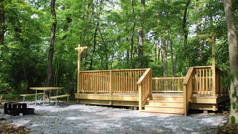 Walk-In Primitive Tent Site — image 1 of 6