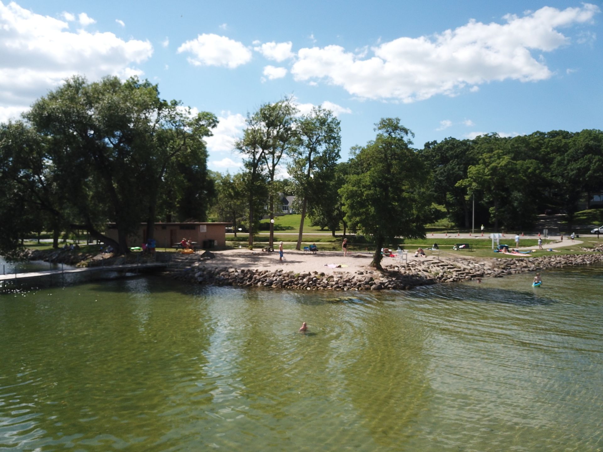 Hattie Sherwood Campground, Green Lake, Wisconsin