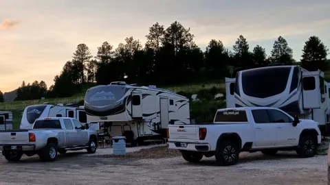 Lrg. Cls A/ 5th Whl Trailer. 34-44Ft - Full Hook-Up — image 1 of 6