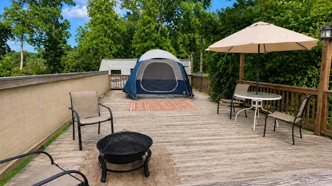 Glamp Fire Nights Tent Deck — image 1 of 2