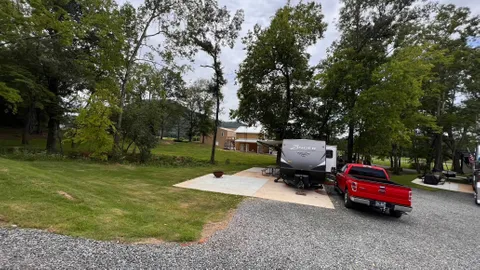 Full Hook Up Back In Site, Full Patio (Front of Park) SITE: — image 1 of 13