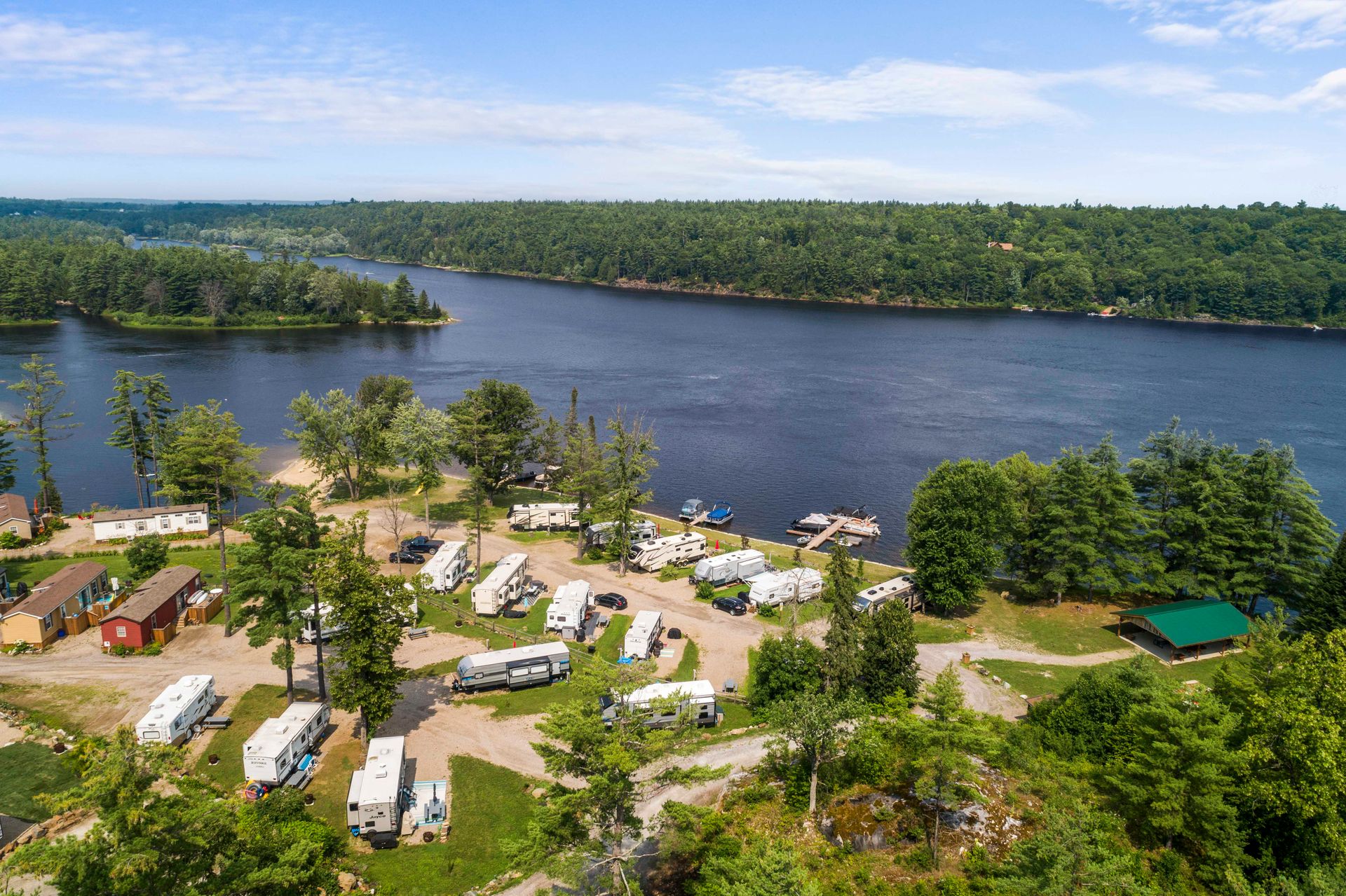 Steamboat Bay RV Resort, Haley Station, Ontario