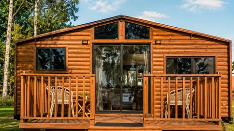 Waterfront A-Frame Retreat – Lakefront Glamping on Trout Lake (No RV Needed) — image 1 of 10