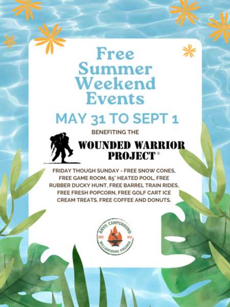 Free Annual Summertime Weekend Events
