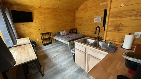 Area F Lodging: Deluxe Cabin - Furnished 16' x 24' — image 2 of 14