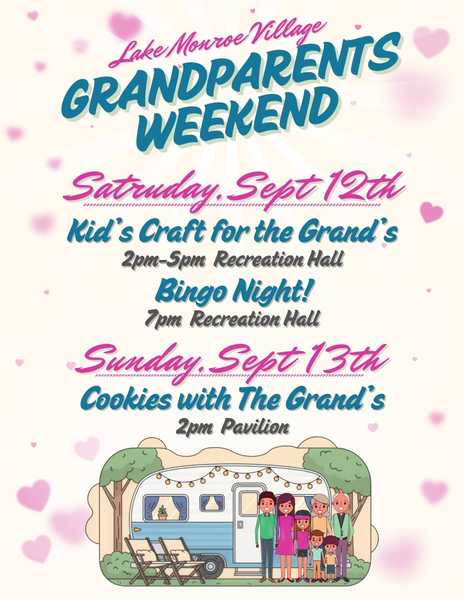 Grandparent's Day Weekend