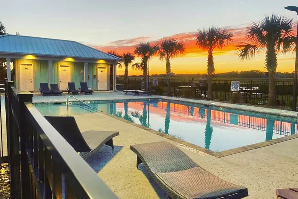 Heated Pool Opening