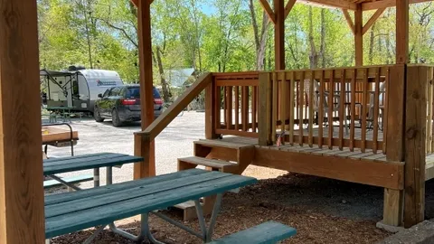 Covered Premium Tent Site with Deck — image 3 of 3