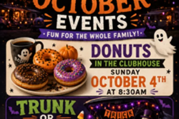 October LCRV Event Calendar