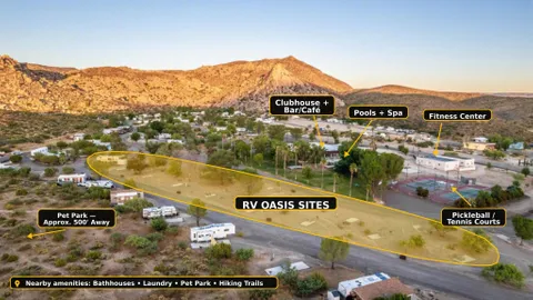 BLUE SECTION - OASIS RV SITE — image 1 of 13