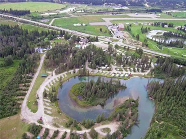 Spruce Grove Campground, Fairmont Hot Springs, British Columbia campground