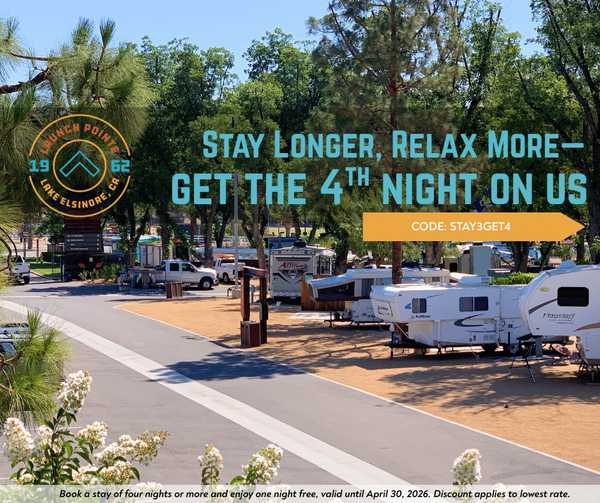 STAY LONGER, RELAX MORE - GET THE 4TH NIGHT ON US - CODE: STAY3GET4
