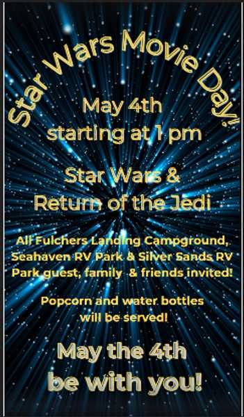 Star Wars Movie Day! At Fulchers Landing
