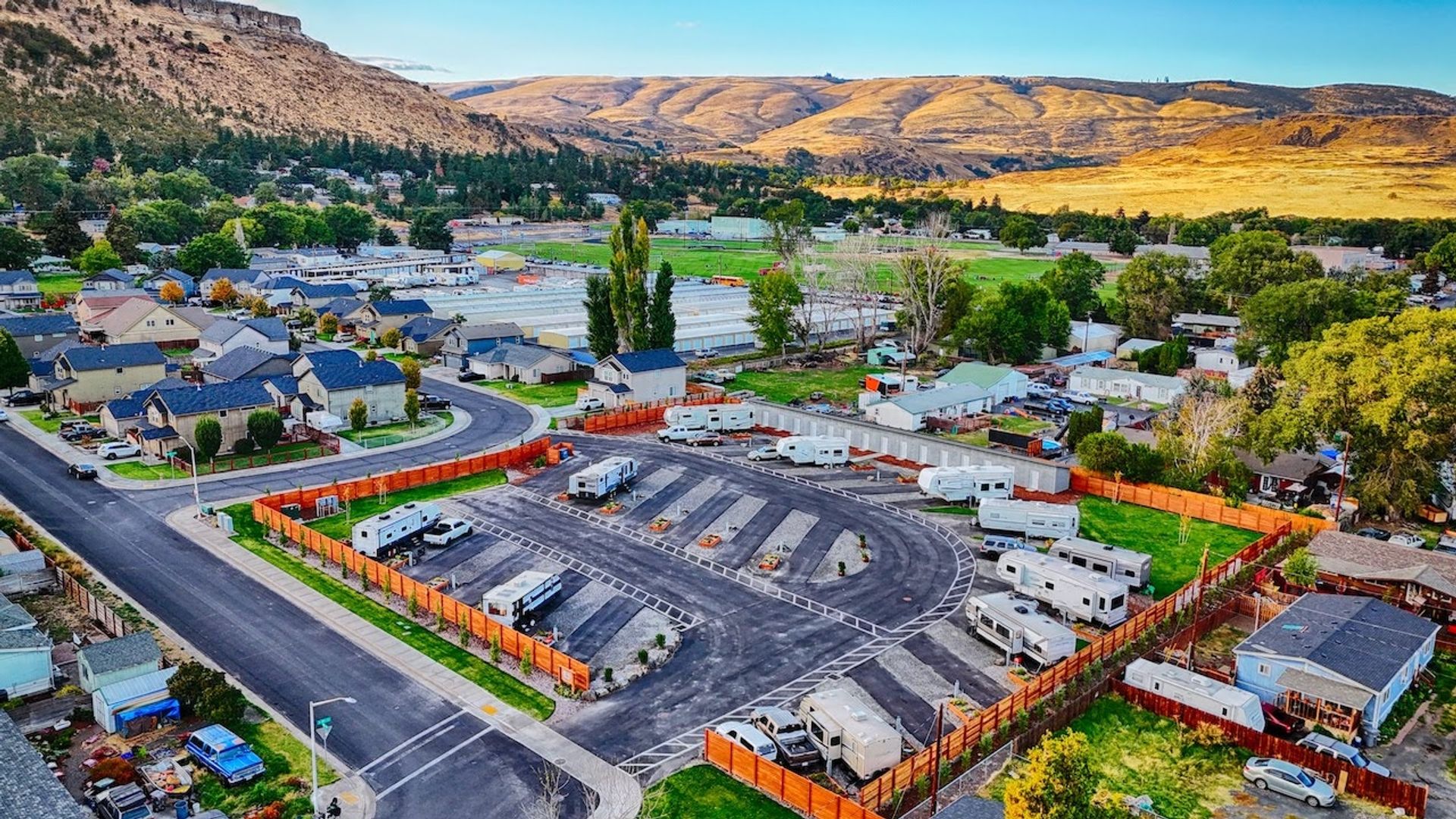 Chinook RV Park, The Dalles, Oregon