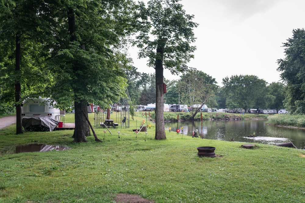 Rising Sun Campground on the beautiful Tippecanoe River