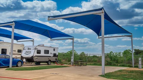 Deluxe Covered Full Hookup RV Site — image 1 of 1