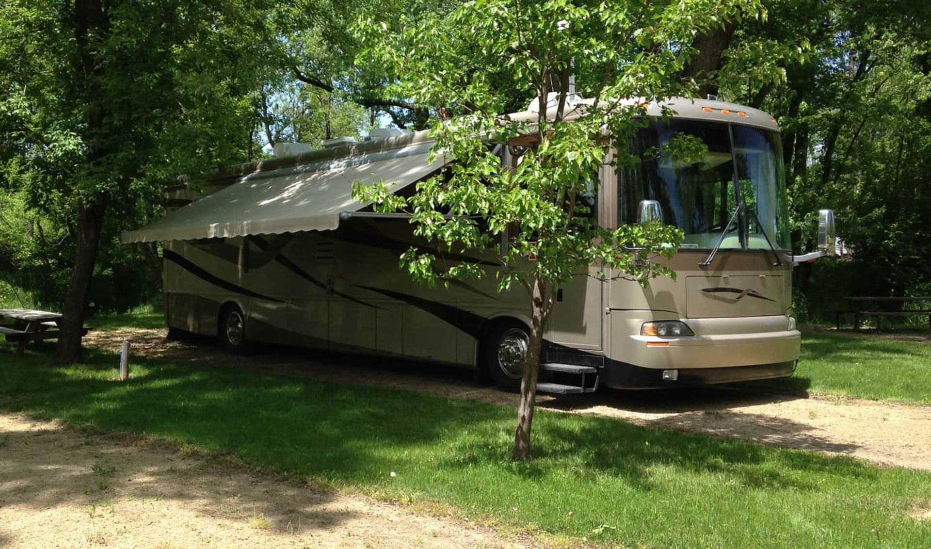 Blue Inn Campground, Monticello, Iowa