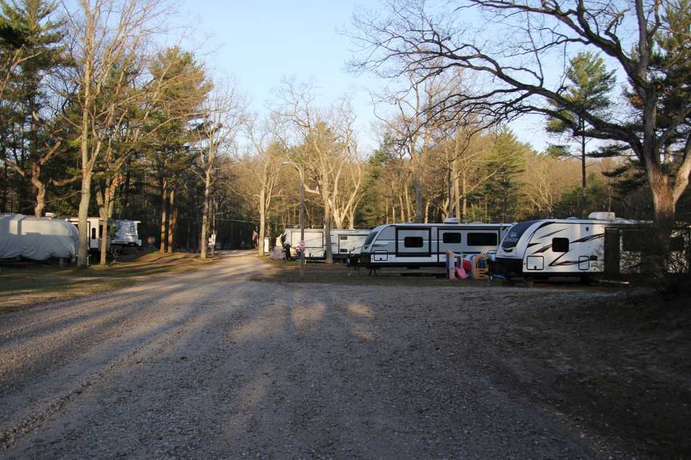 Whispering Surf Campground at Bass Lake, Pentwater, Michigan - Photo 3