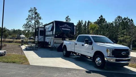 30/50 Amp Deluxe Full Hookup Waterfront RV Site — image 1 of 4