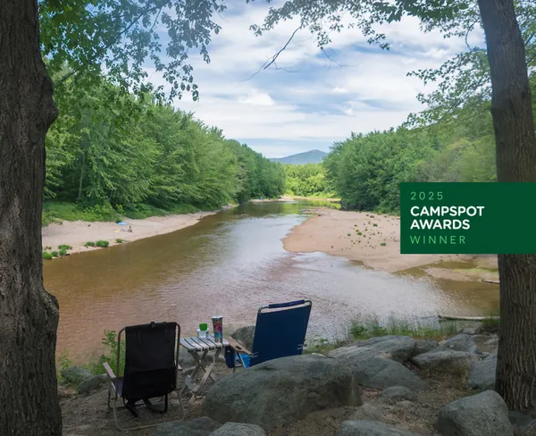The Beach Camping Area, Conway, New Hampshire campground