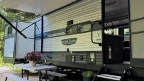 RV Rental, Forest River Quad Bunk w/Patio & Deck — image 1 of 27