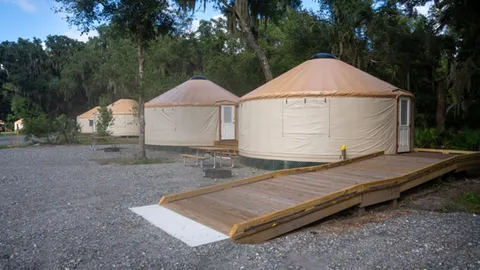 ADA Accessible Yurt — image 1 of 3