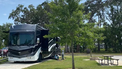 Premium Riverside Full Hookup Pull Through RV Site — image 4 of 4