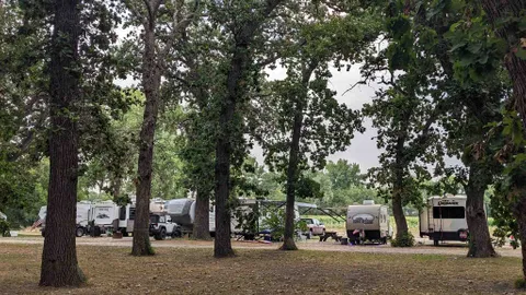 20/30 Camper hookup with electric/water/sewer — image 1 of 1