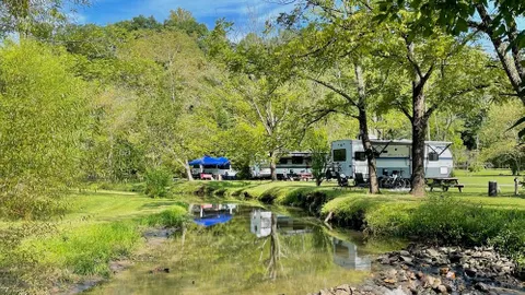 30 AMP Water/Electric Creekside RV sites  — image 1 of 7
