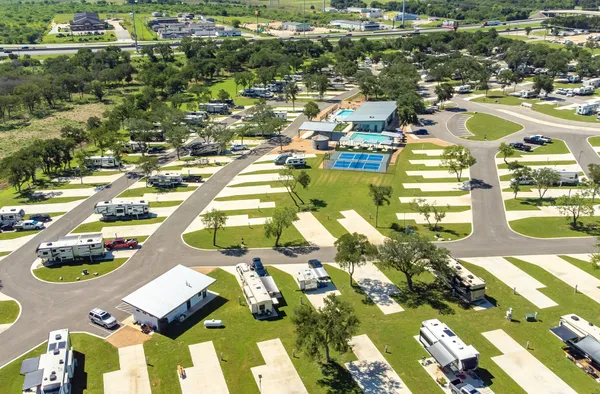 Treeside RV Resort, New Braunfels, Texas campground