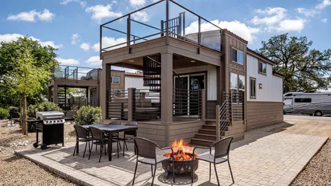 Chalet with Loft and Deck — image 1 of 7