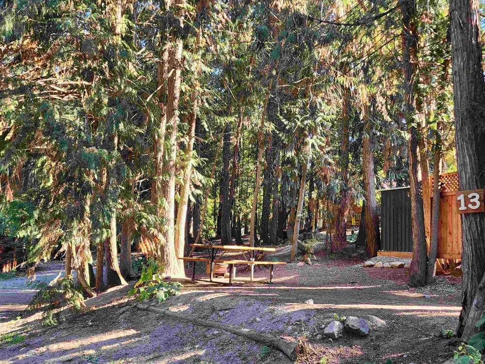 Unserviced Tent Site