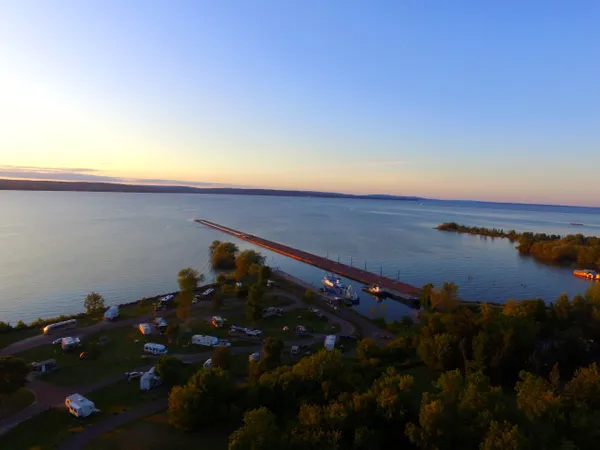 Kreher Park Campground, Ashland, Wisconsin campground
