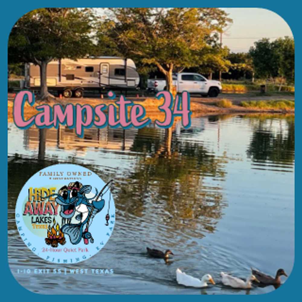 30/50 Amp Shaded Waterfront RV Site